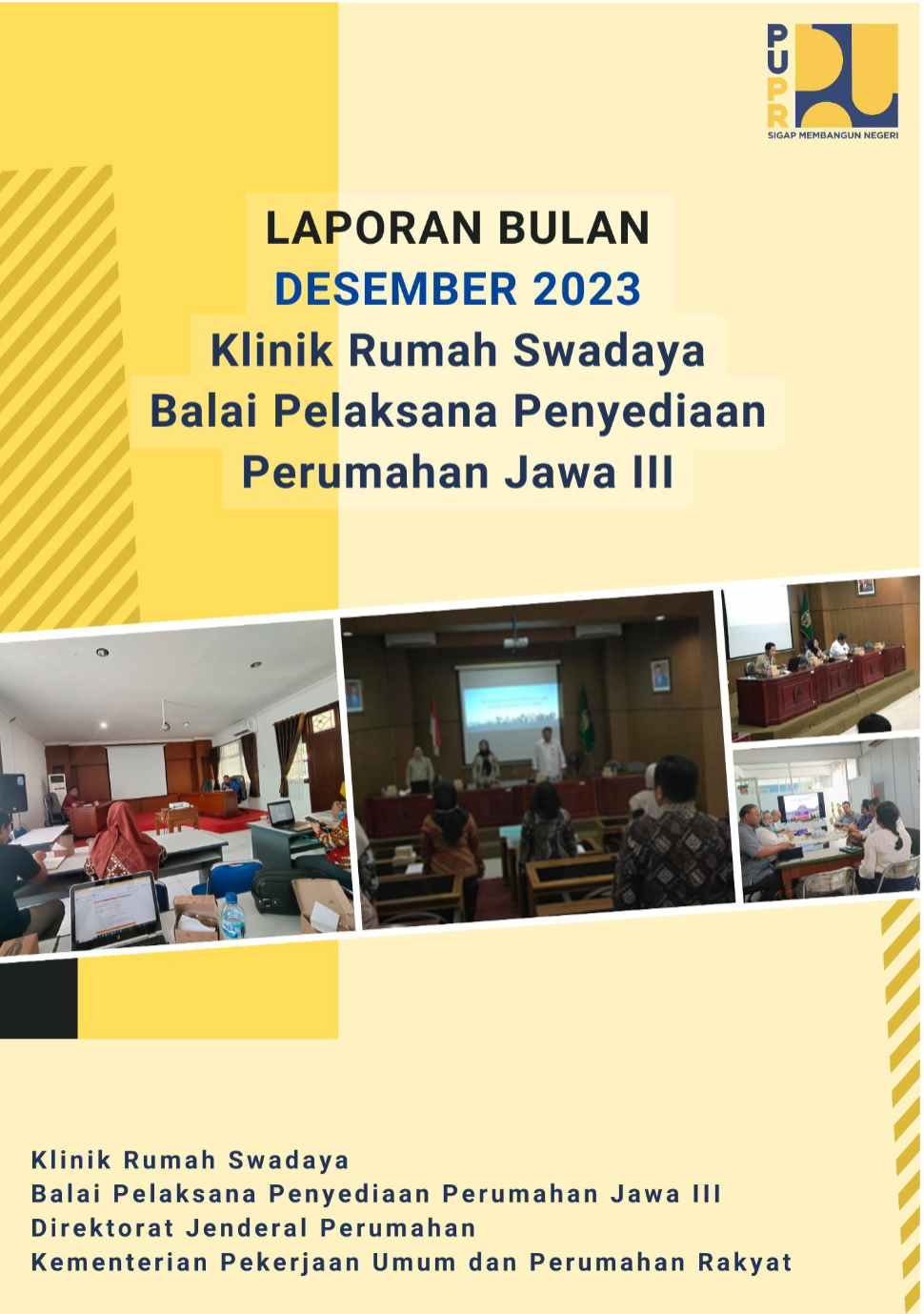 Laporan Bulan November 2023 Klinik Rumah Swadaya BP2P Jawa III